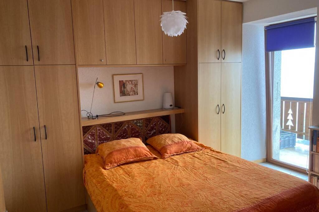 Bel Appartement 2.5 Pieces Avec Balcon, Magnifique Vue Sur Le Glacier Des Grands Finhaut Kültér fotó